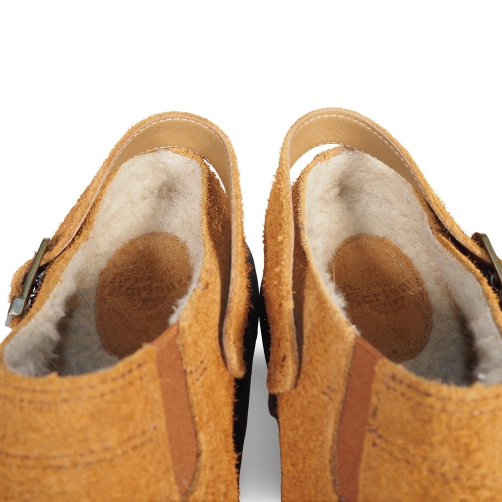 Dr. Martens Isham Hairy Suede Slingback Mules Mens 11 Brown 27959212 Slip On - Picture 11 of 11